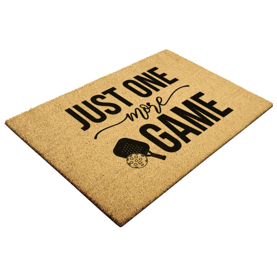 Just One More Game Outdoor Mat