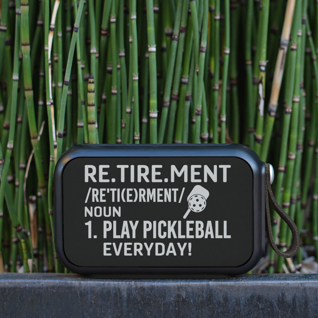 Retirement Plan Thumpah Bluetooth Speaker
