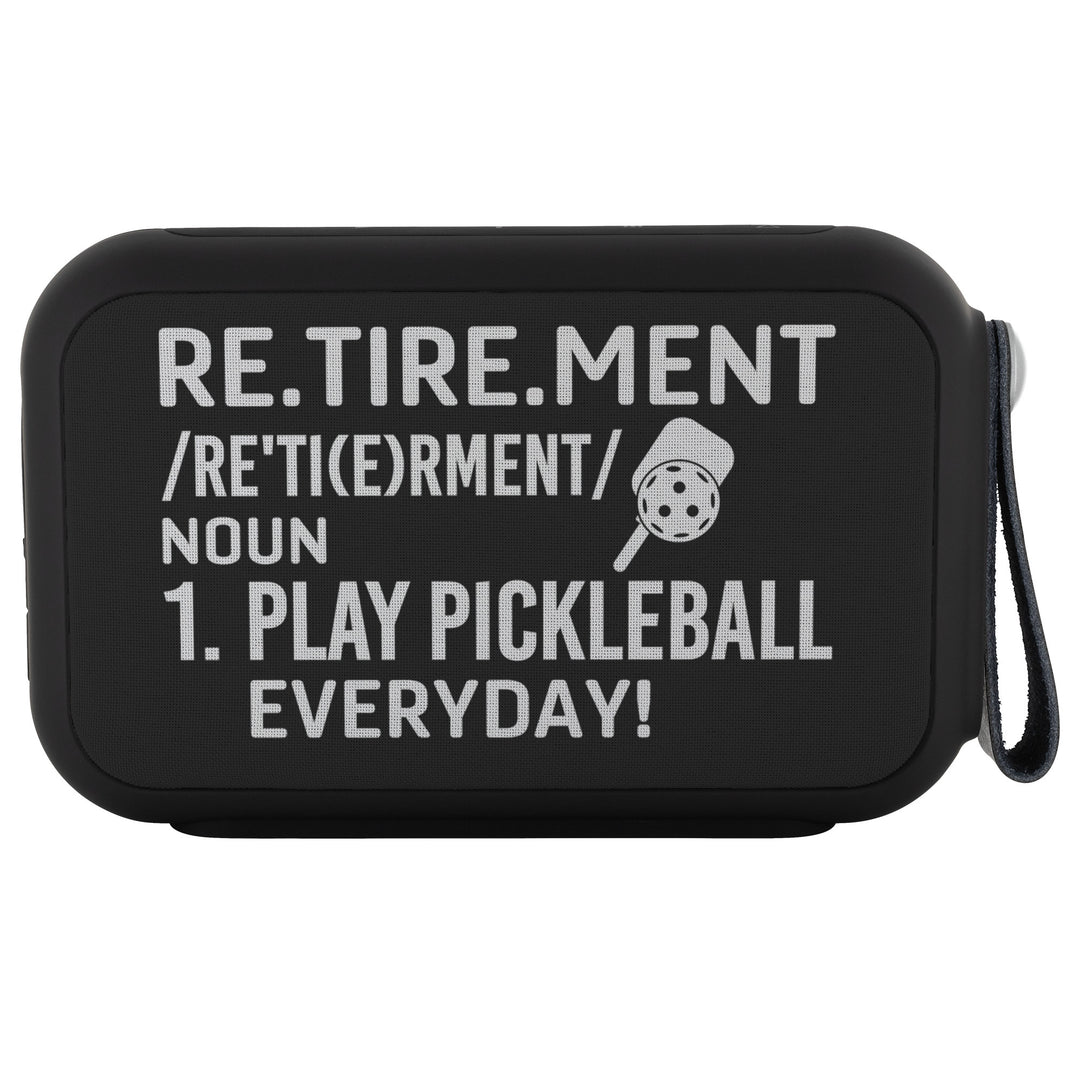 Retirement Plan Thumpah Bluetooth Speaker