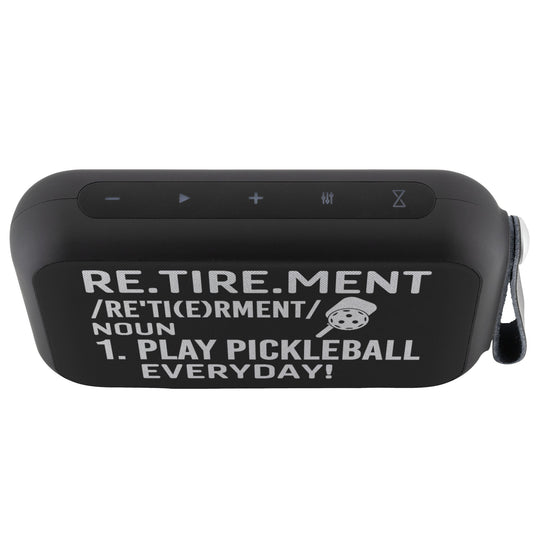 Retirement Plan Thumpah Bluetooth Speaker