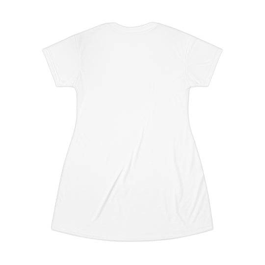 Pickleballer T-Shirt Dress (AOP)