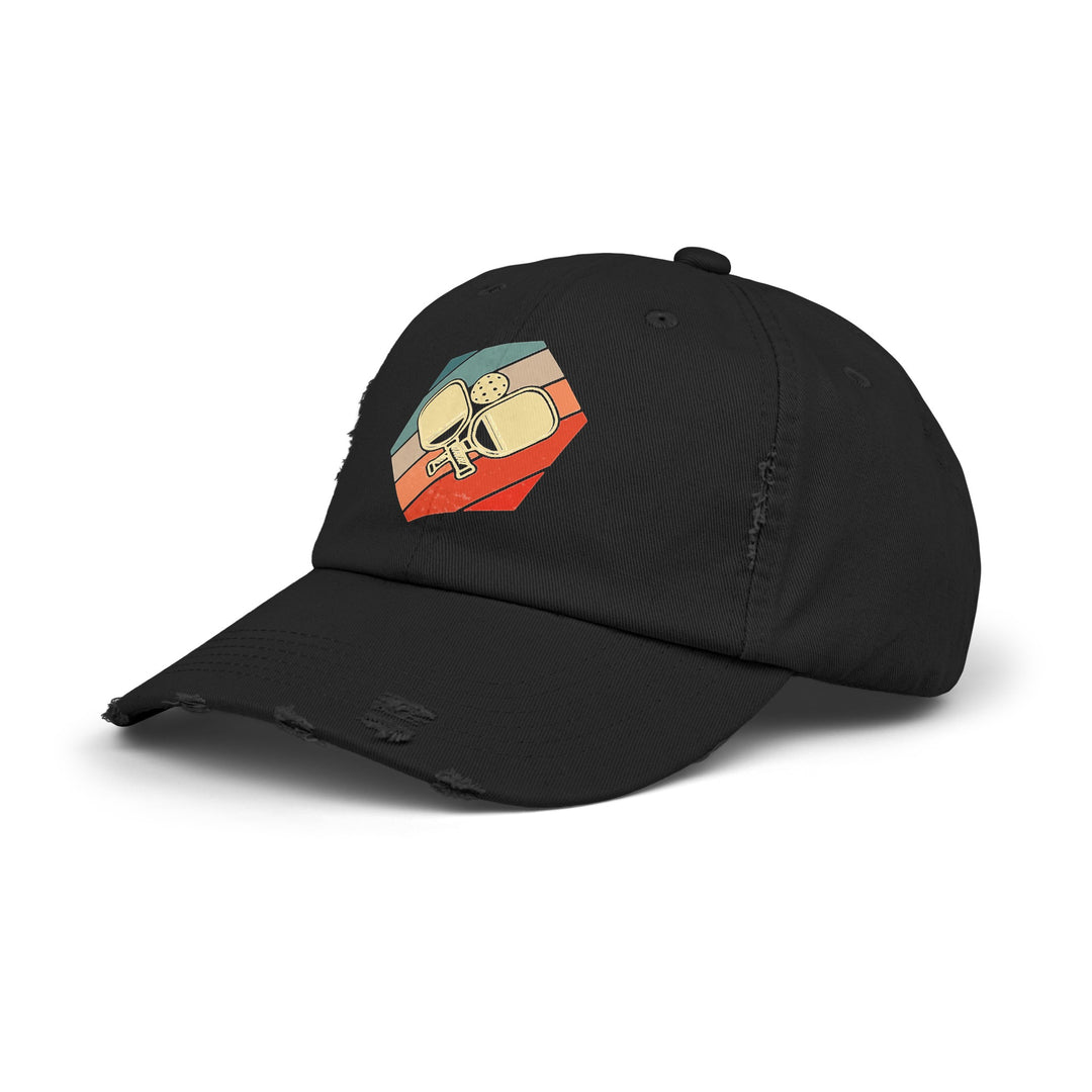 Pickleball Unisex Distressed Cap