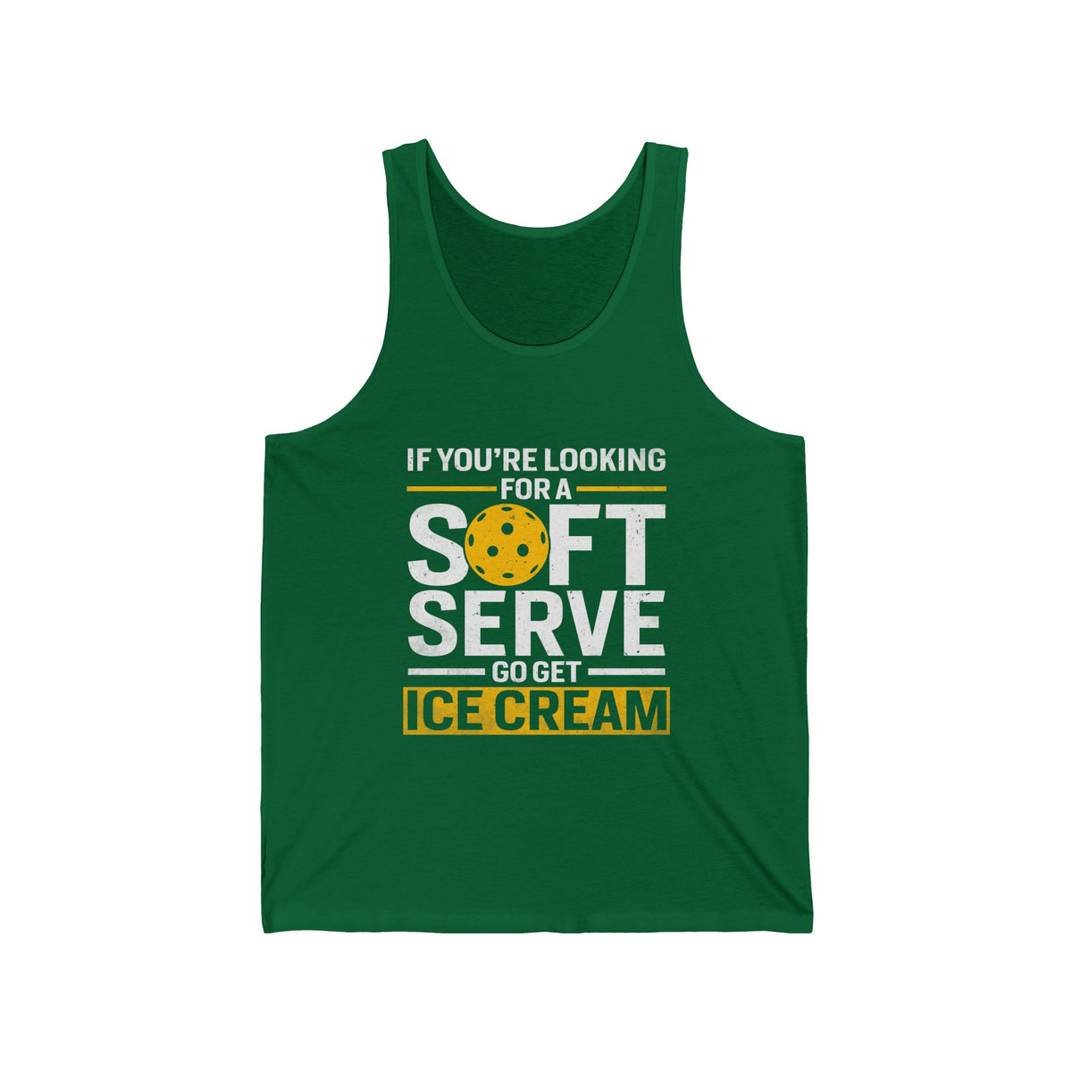 Soft Serve To Get Ice Cream Unisex Jersey Tank