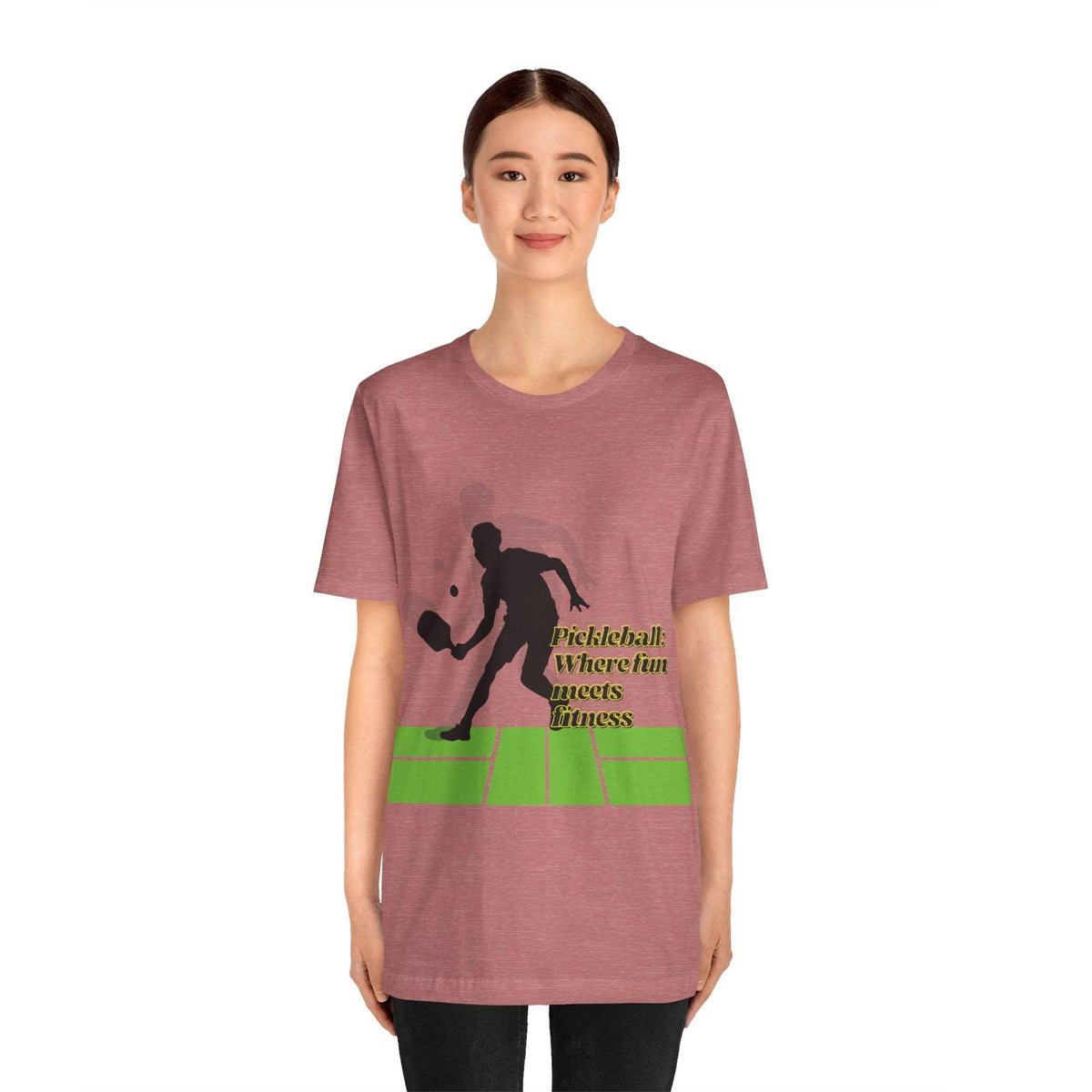 Sporty Spirit: Pickleball Short Sleeve Tee