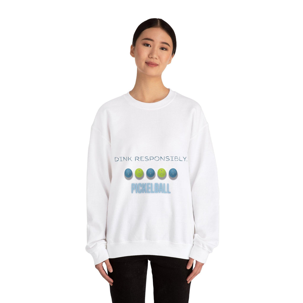 Casual Cool: Pickleball Heavy Blend Sweatshirt