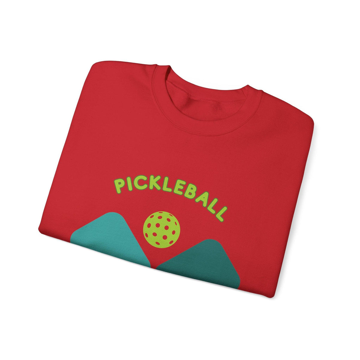 Sporty Comfort: Unisex Pickleball Heavy Blend Crewneck Sweatshirt