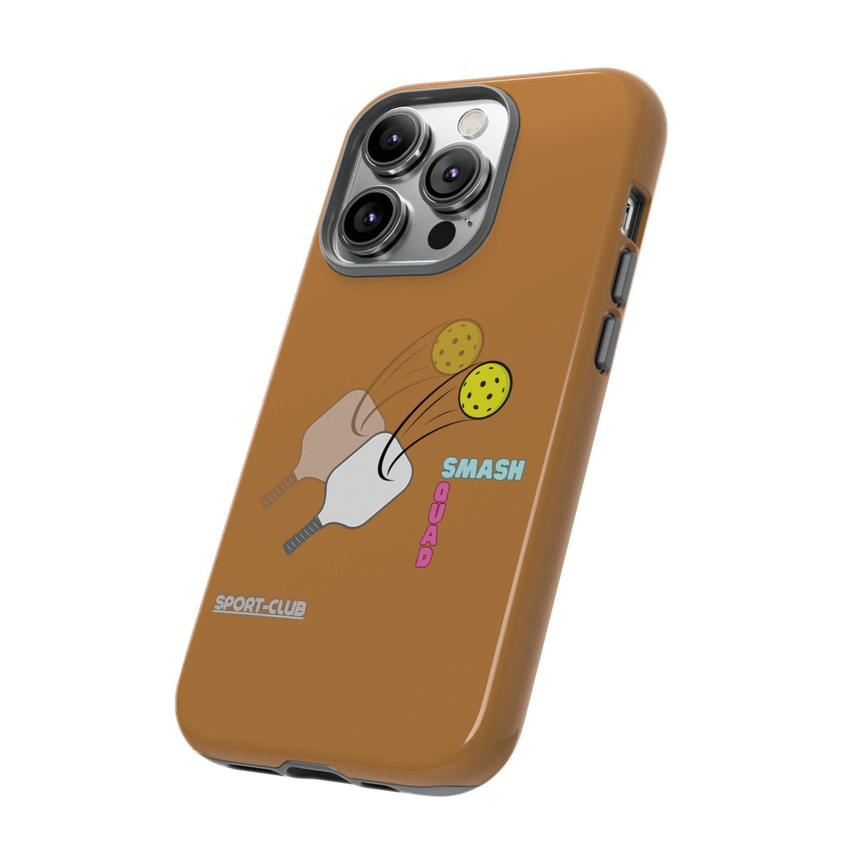 Glossy Phone Cases,  Shine On The Court: Glossy Pickleball Phone Cases