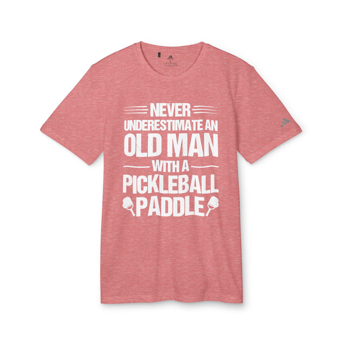 'Never Underestimate an Old Man with a Pickleball Paddle' Unisex Sport T-shirt