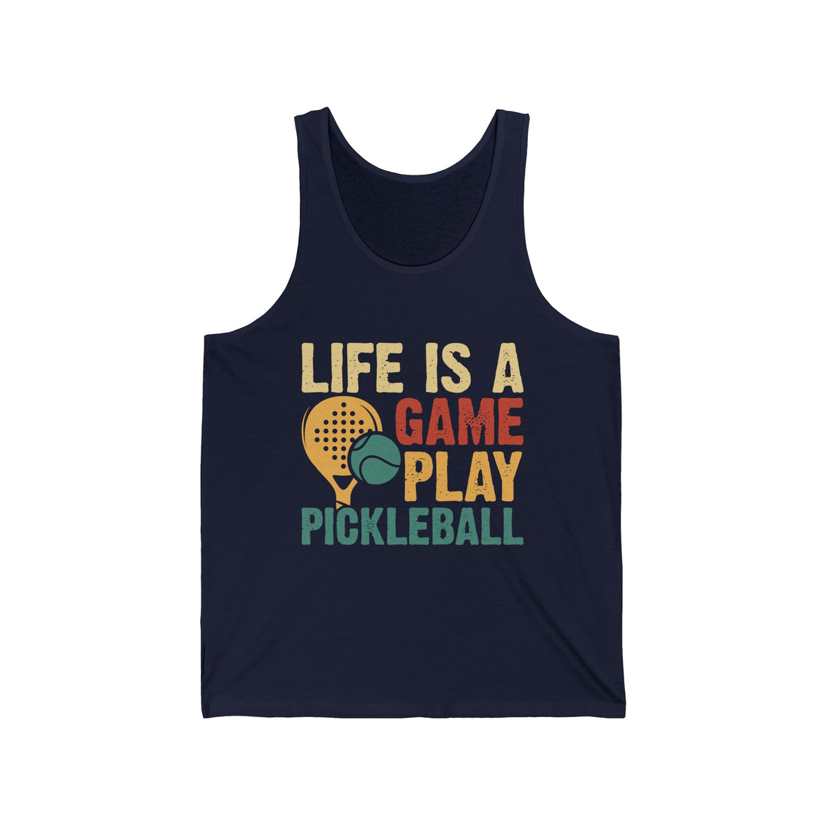 Play Pickleball Unisex Jersey Tank