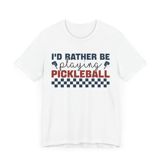 Pickleball Unisex Short Sleeve Tee