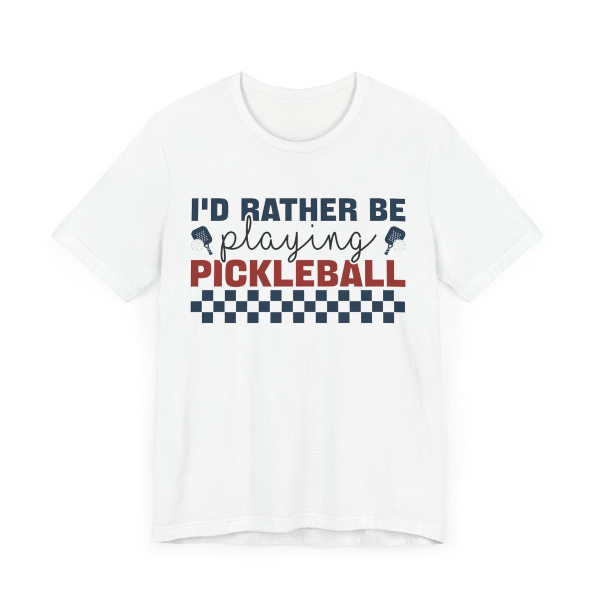 Pickleball Unisex Short Sleeve Tee