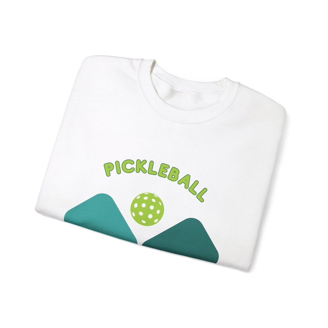 Sporty Comfort: Unisex Pickleball Heavy Blend Crewneck Sweatshirt