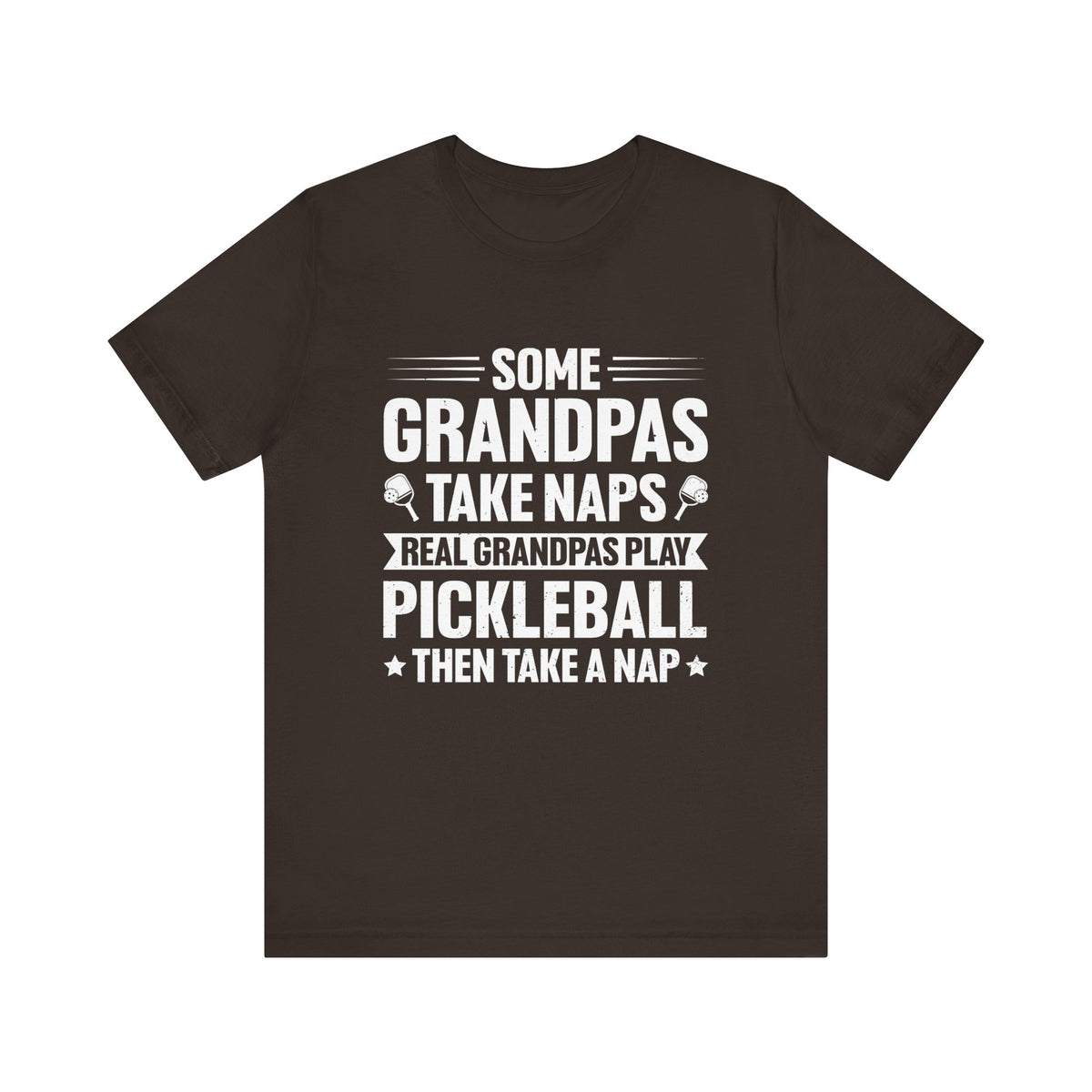 Some Grandpas Take Naps Unisex Short Sleeve Tee