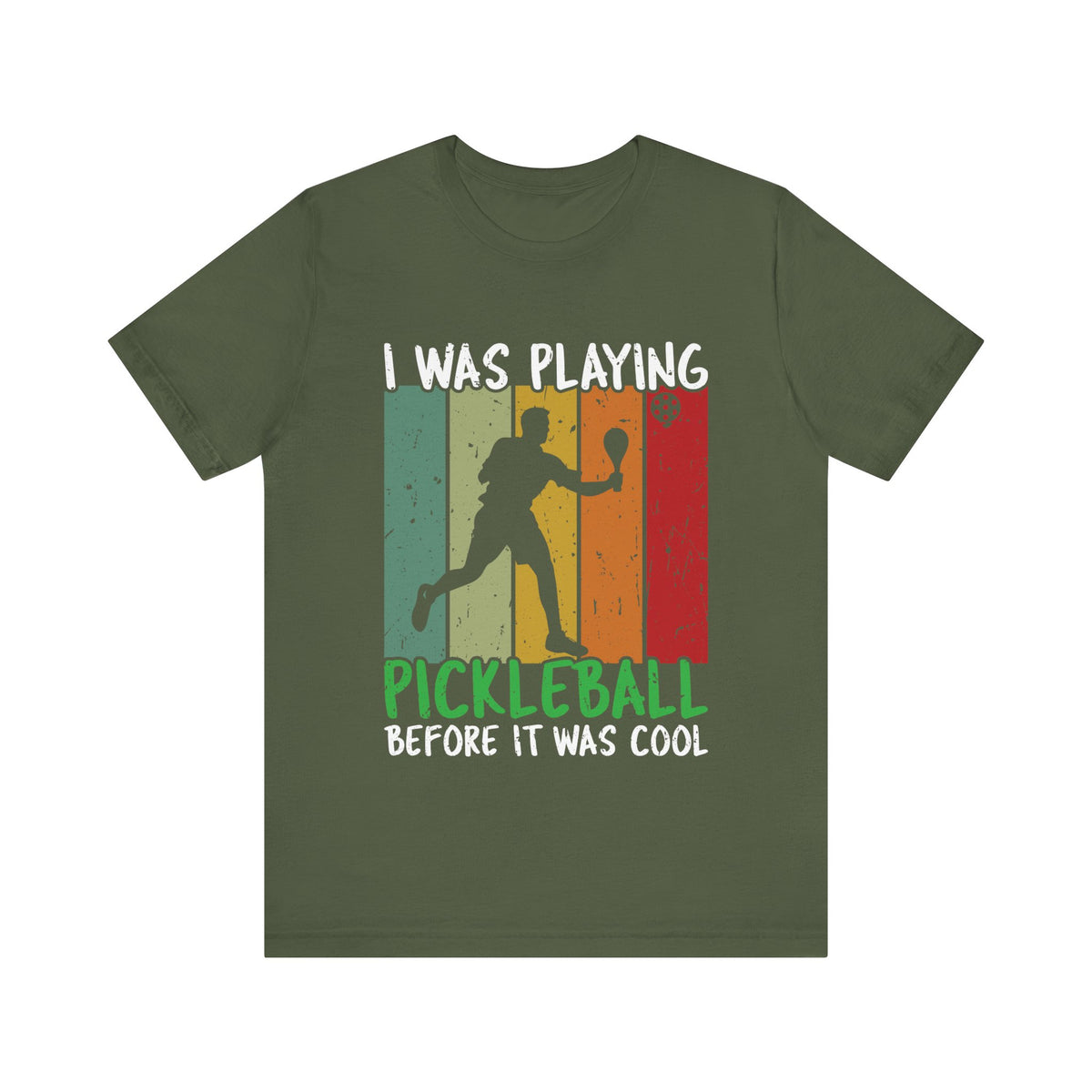 I Was Playing Pickleball Unisex Short Sleeve Tee