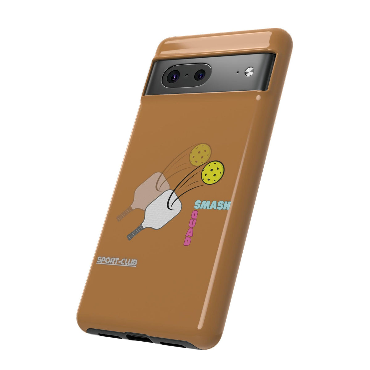 Glossy Phone Cases,  Shine On The Court: Glossy Pickleball Phone Cases