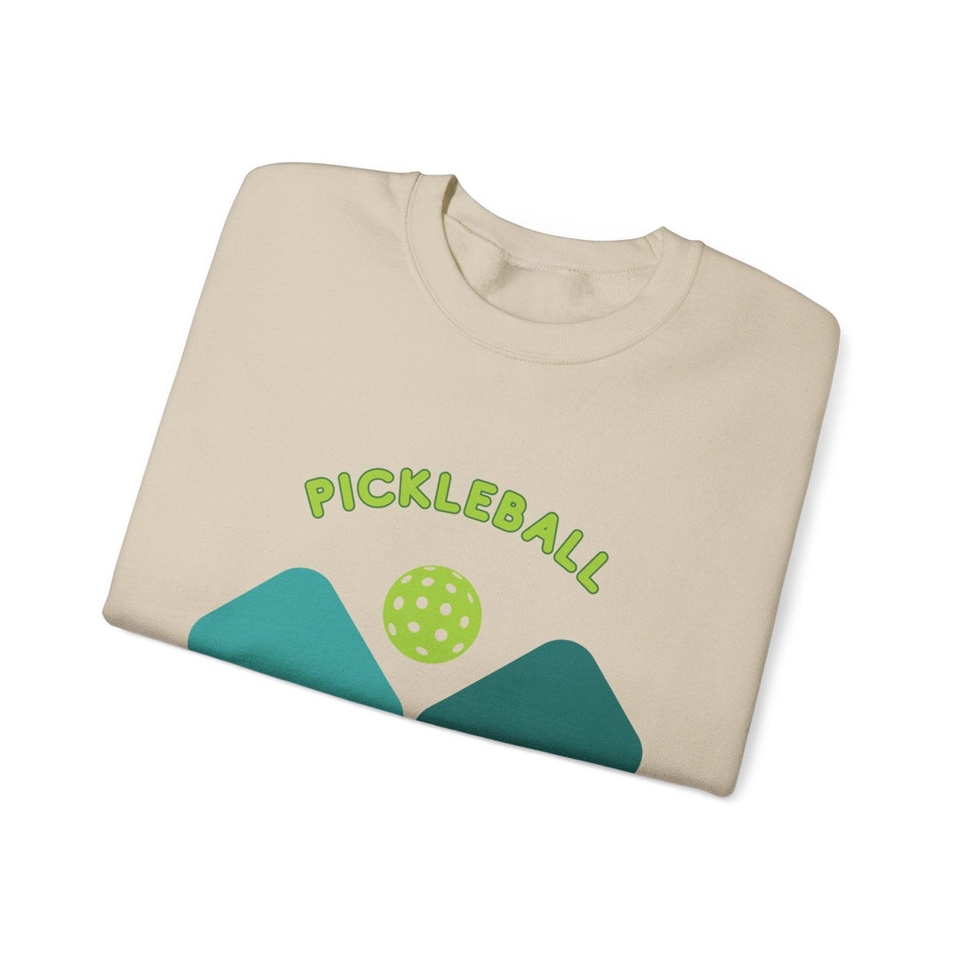 Sporty Comfort: Unisex Pickleball Heavy Blend Crewneck Sweatshirt