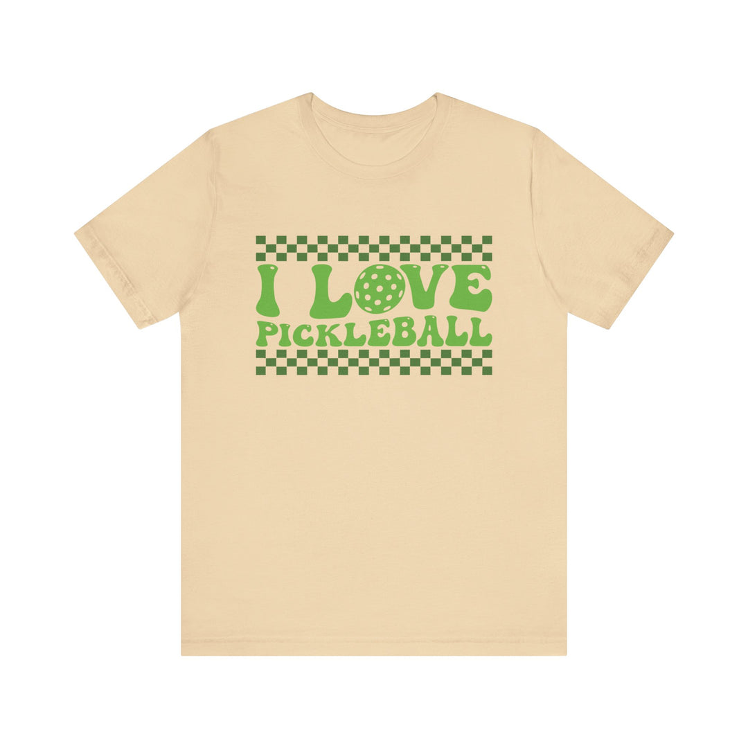 I Love Pickleball Unisex Short Sleeve Tee