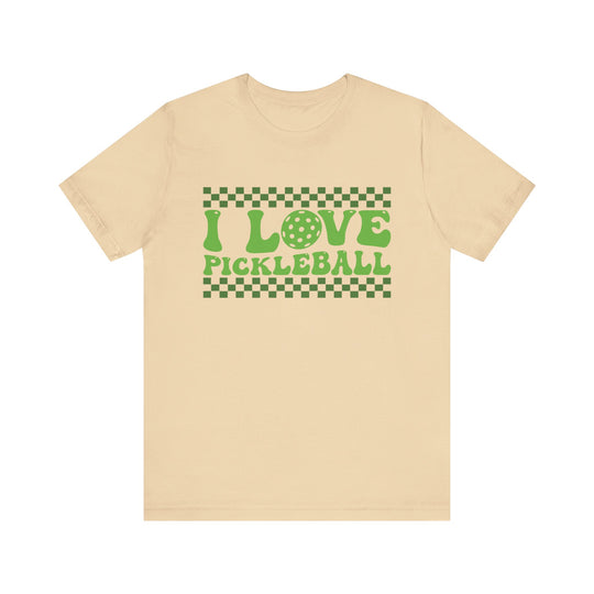 I Love Pickleball Unisex Short Sleeve Tee