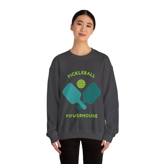 Unisex Crewneck Sweatshirt, Sporty Comfort: Unisex Pickleball Heavy Blend Crewneck Sweatshirt