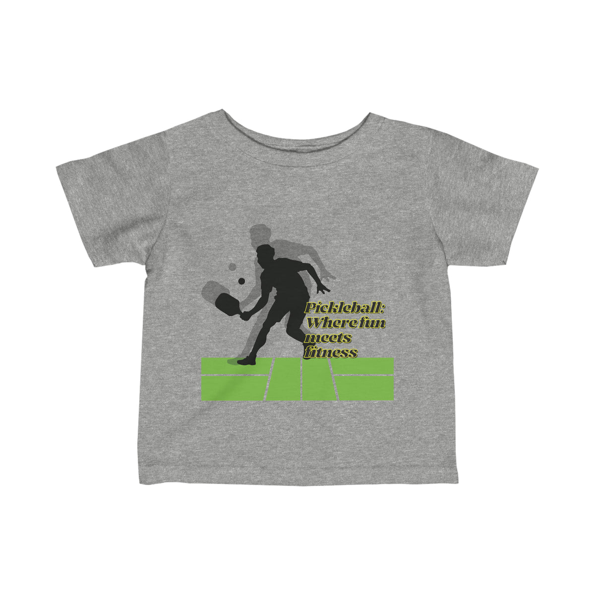 Newborn Graphic Tees, Start Them Early: Pickleball Graphic Infant Tee