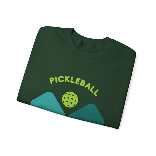 Sporty Comfort: Unisex Pickleball Heavy Blend Crewneck Sweatshirt