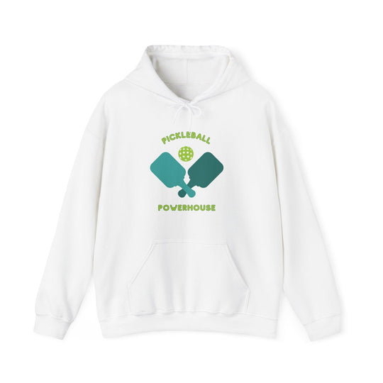 Casual Cool: Pickleball Design Hooded Sweatshirt