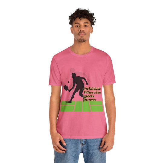 Sporty Spirit: Pickleball Short Sleeve Tee