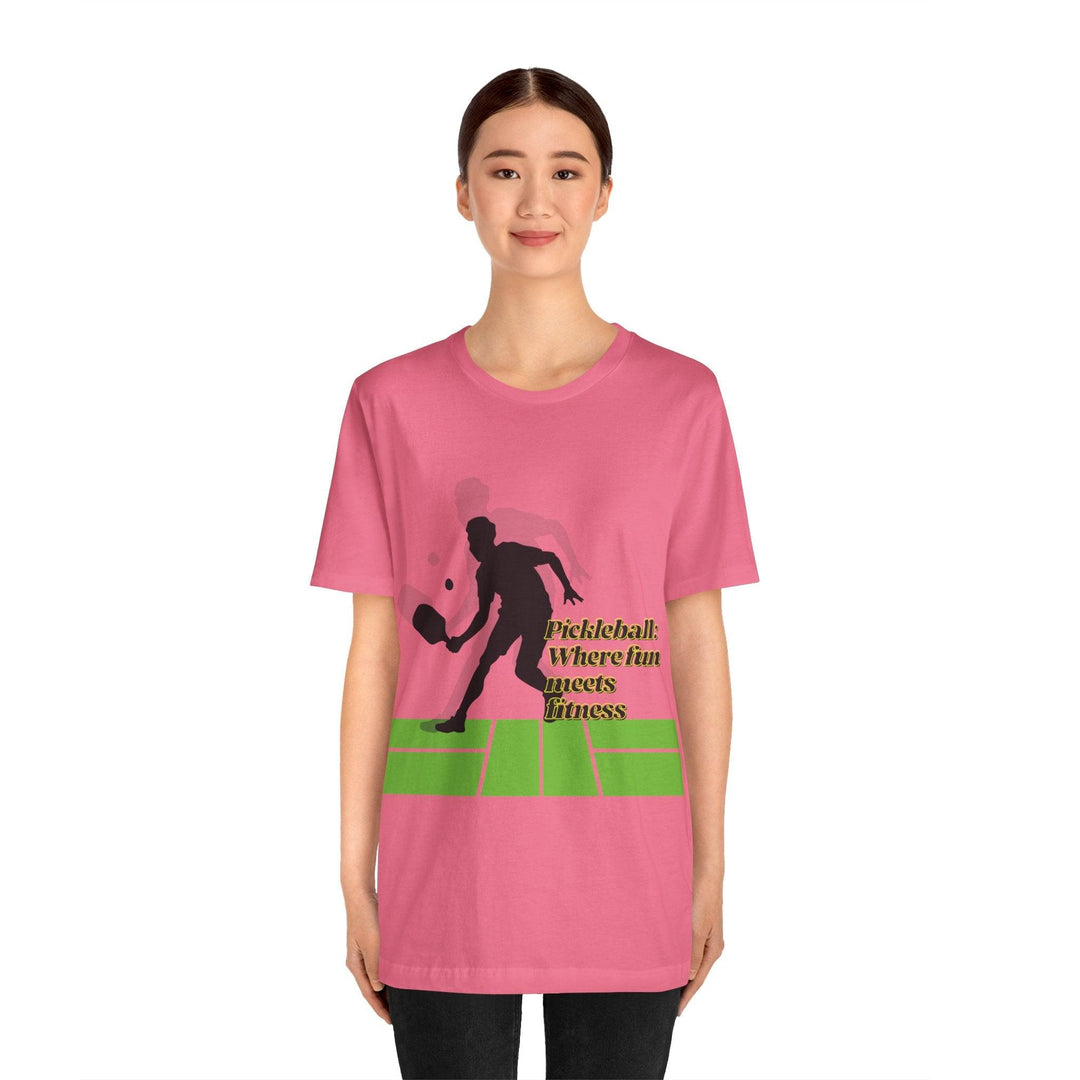 Sporty Spirit: Pickleball Short Sleeve Tee