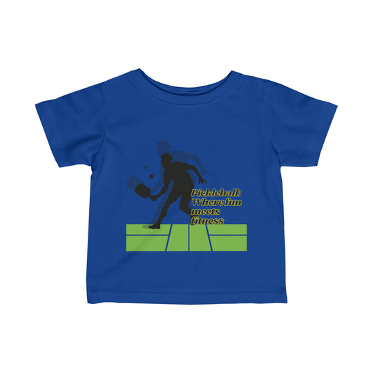 Newborn Graphic Tees, Start Them Early: Pickleball Graphic Infant Tee