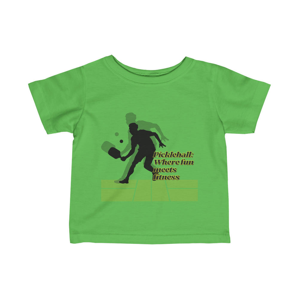 Newborn Graphic Tees, Start Them Early: Pickleball Graphic Infant Tee