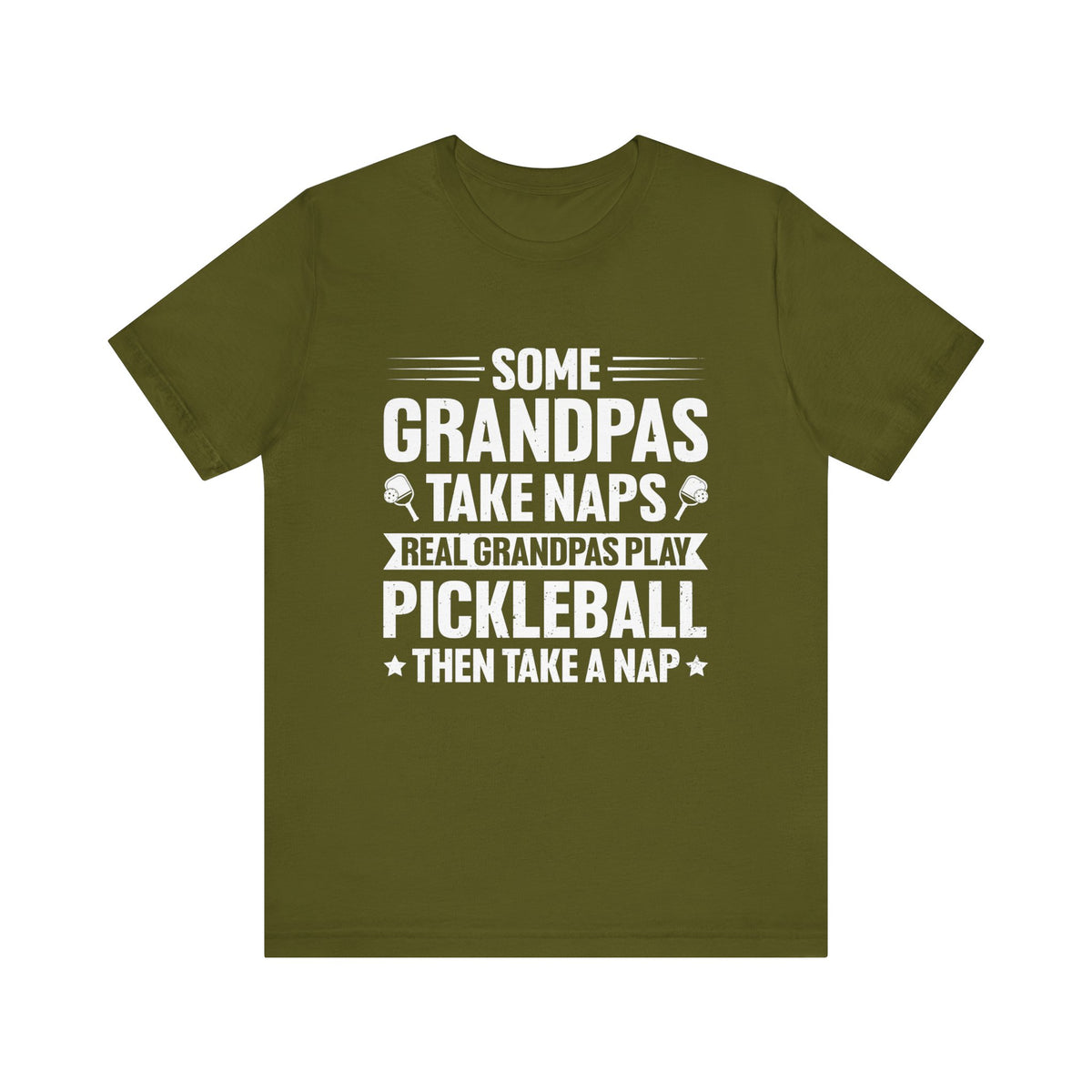 Some Grandpas Take Naps Unisex Short Sleeve Tee