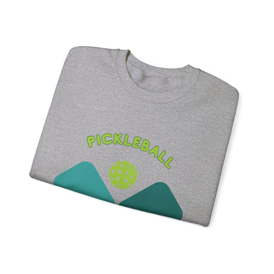 Sporty Comfort: Unisex Pickleball Heavy Blend Crewneck Sweatshirt