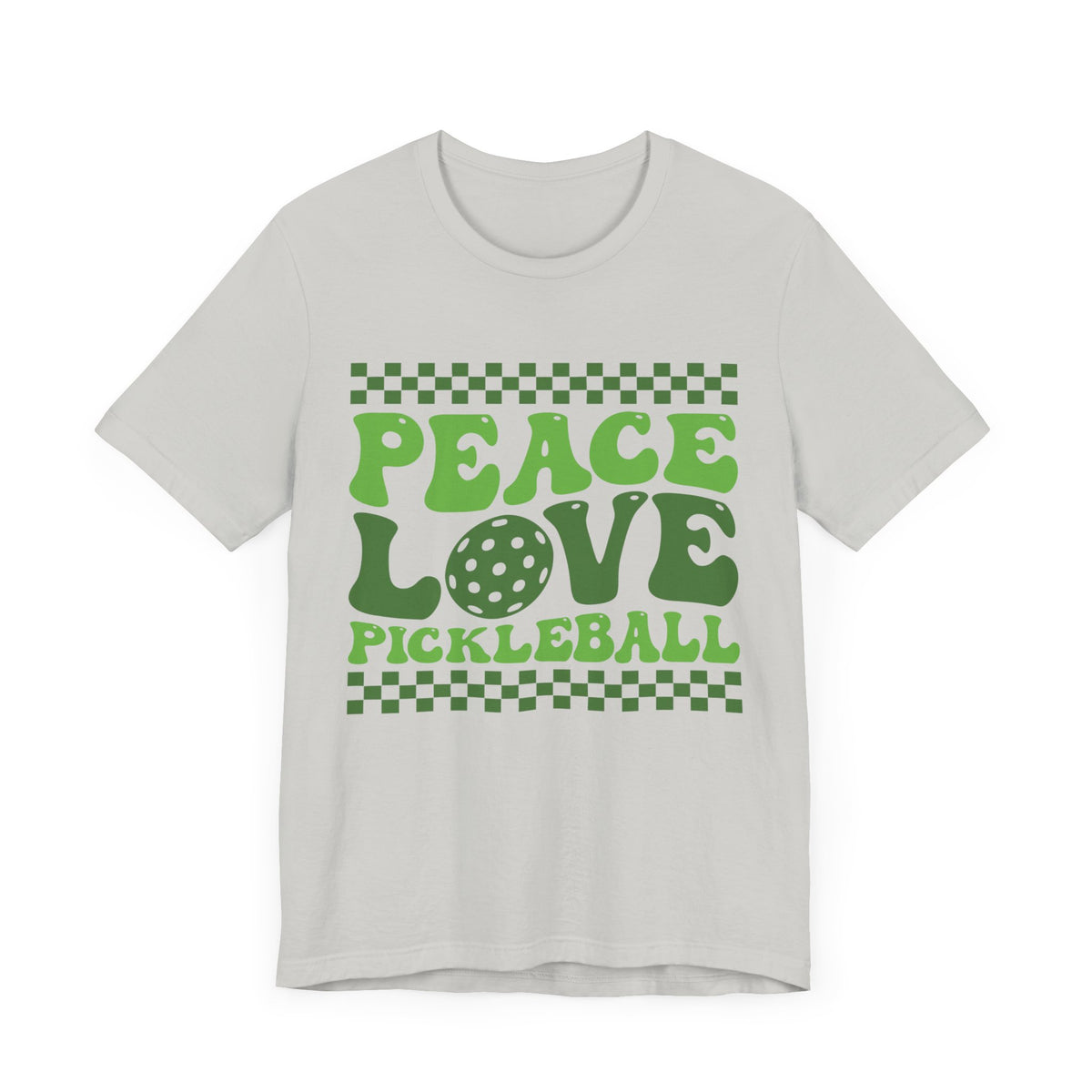 Peace Love Pickleball Unisex Short Sleeve Tee