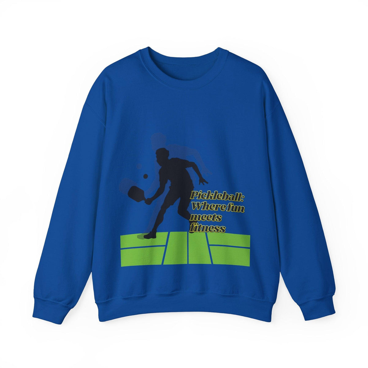 Pickleball Style: Heavy Blend Crewneck Sweatshirt For All