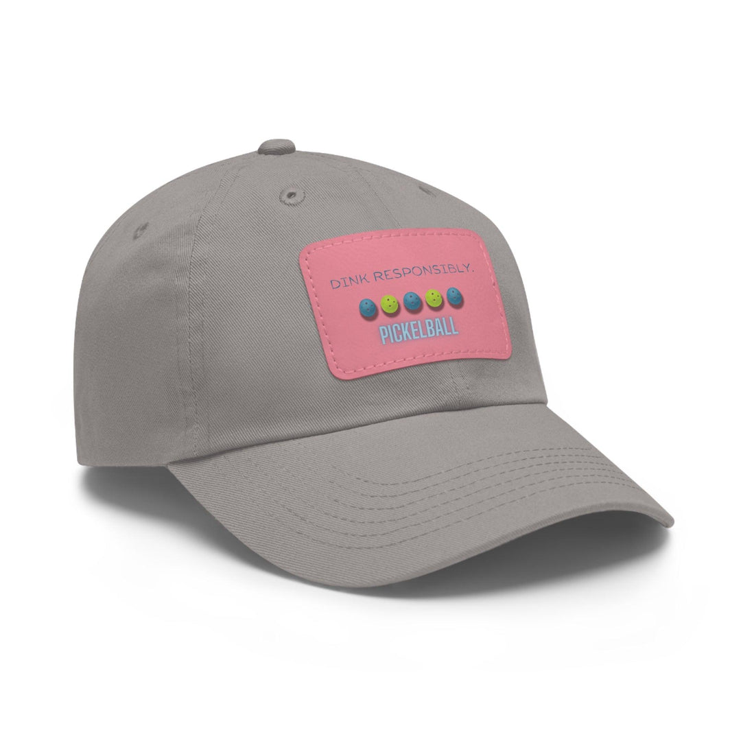 Embroidered Pickleball Hats: Leather Patch Edition