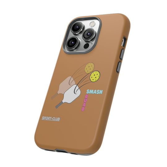 Glossy Phone Cases,  Shine On The Court: Glossy Pickleball Phone Cases