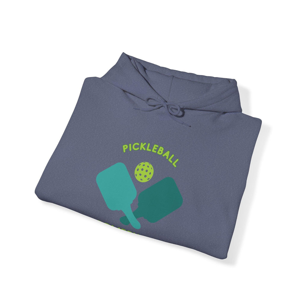 Casual Cool: Pickleball Design Hooded Sweatshirt