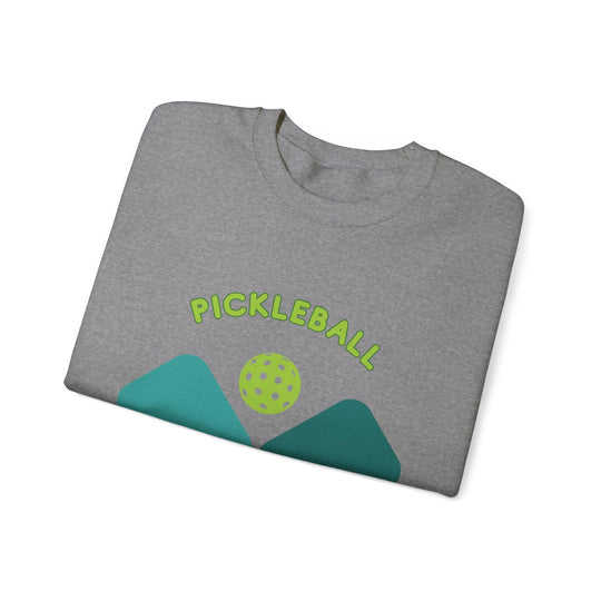 Sporty Comfort: Unisex Pickleball Heavy Blend Crewneck Sweatshirt