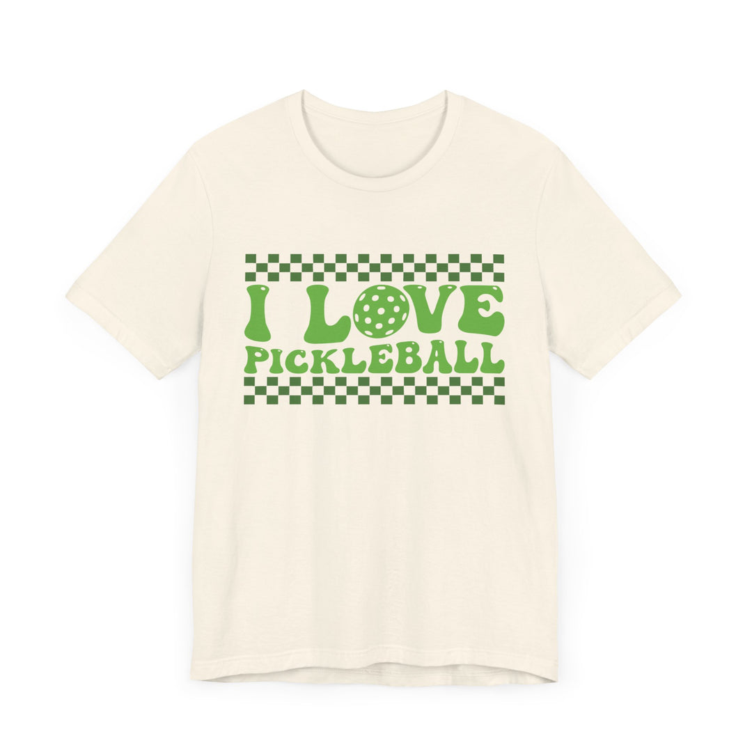 I Love Pickleball Unisex Short Sleeve Tee