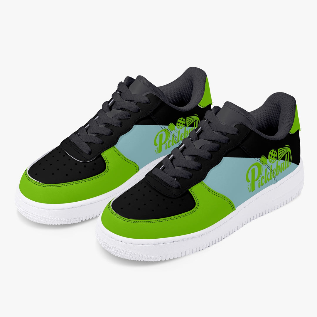 Pickleball Low-Top Leather Sports Sneakers