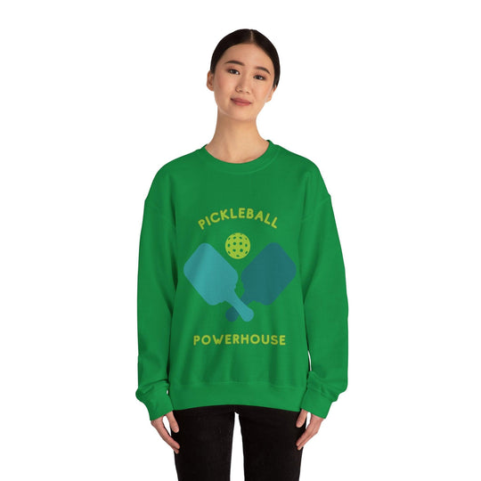 Unisex Crewneck Sweatshirt, Sporty Comfort: Unisex Pickleball Heavy Blend Crewneck Sweatshirt