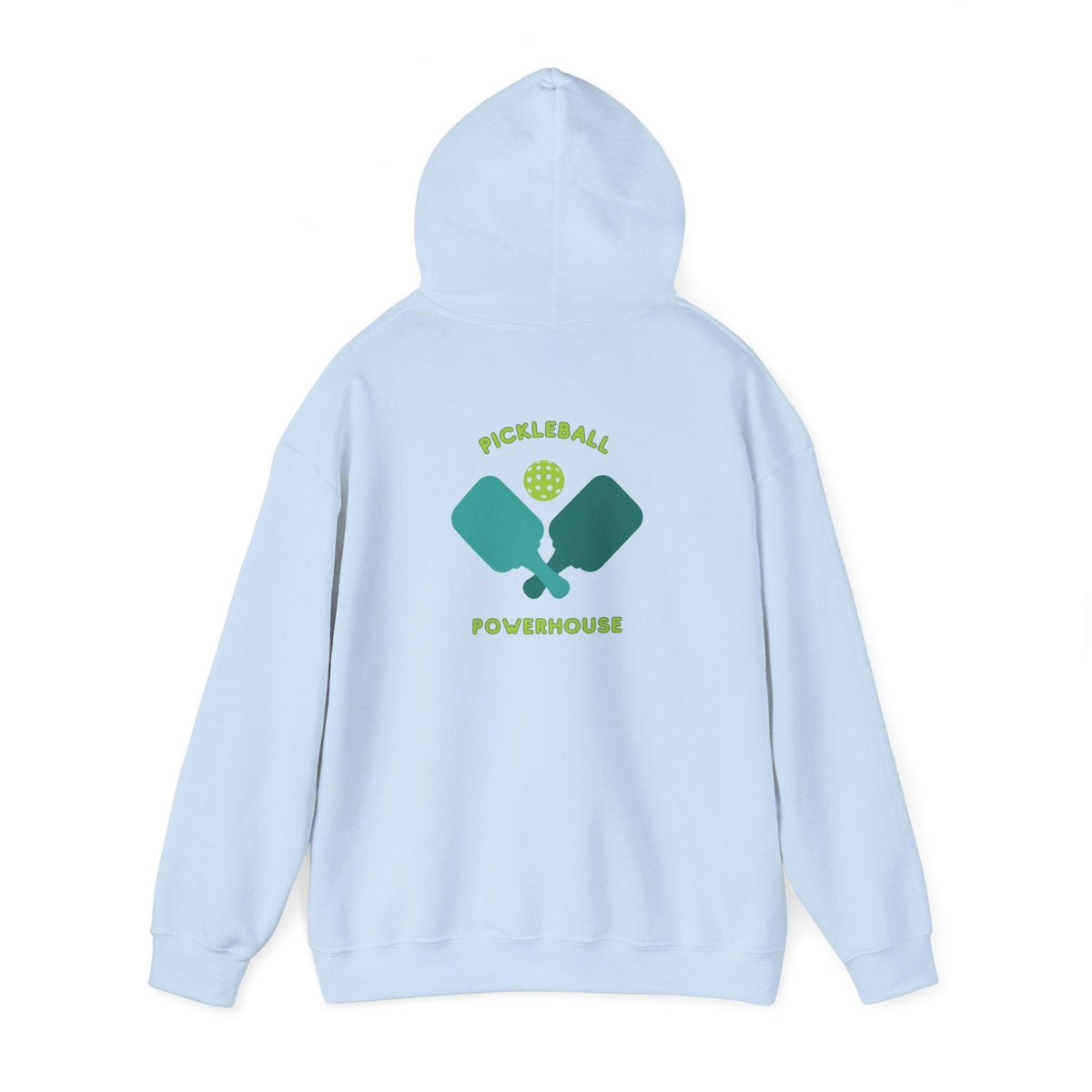 Casual Cool: Pickleball Design Hooded Sweatshirt