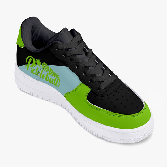 Pickleball Low-Top Leather Sports Sneakers