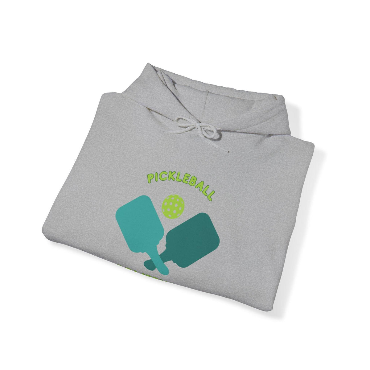 Casual Cool: Pickleball Design Hooded Sweatshirt