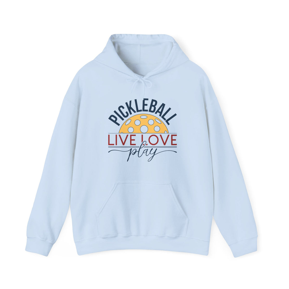 Pickleball Live Love Play Unisex Hoodie