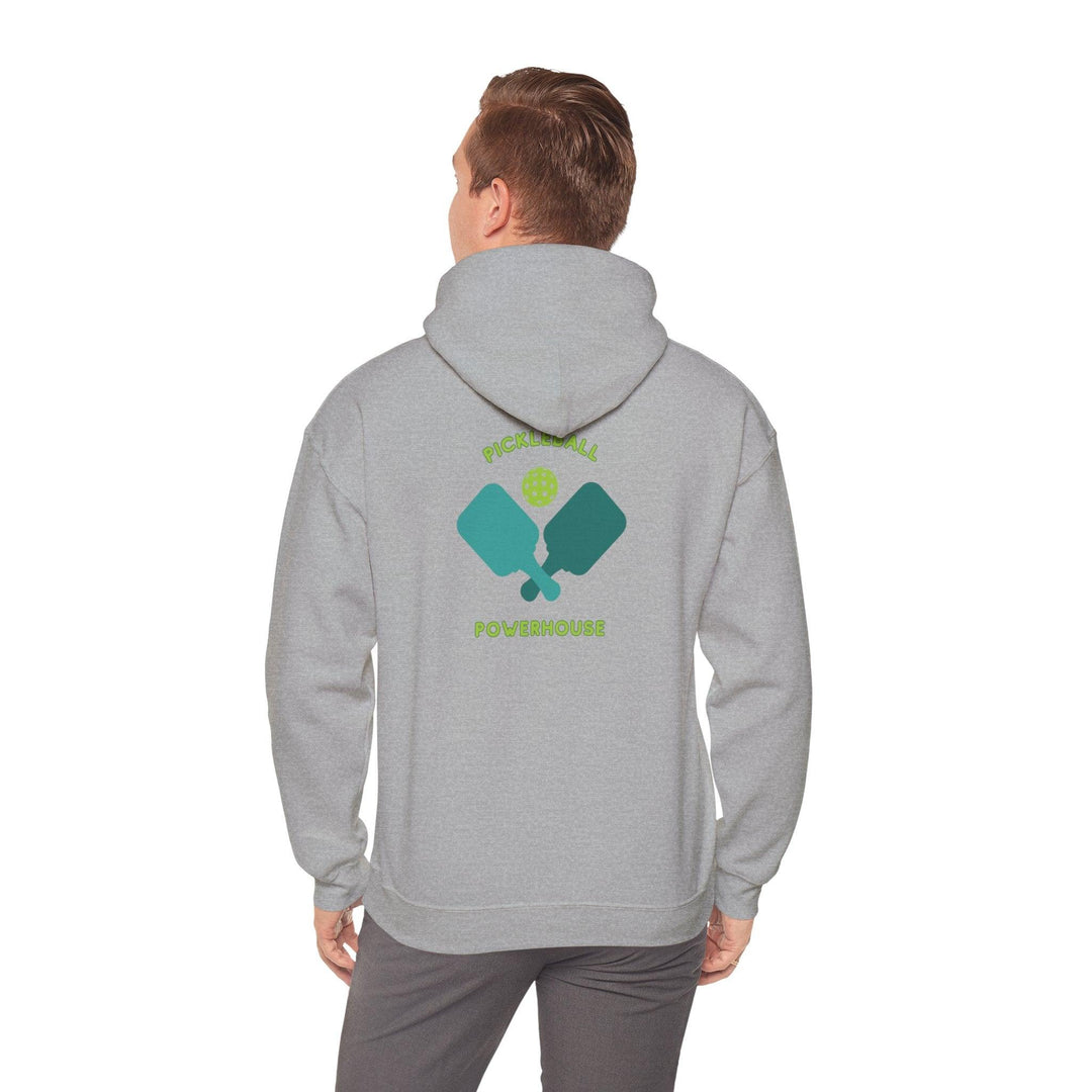 Casual Cool: Pickleball Design Hooded Sweatshirt