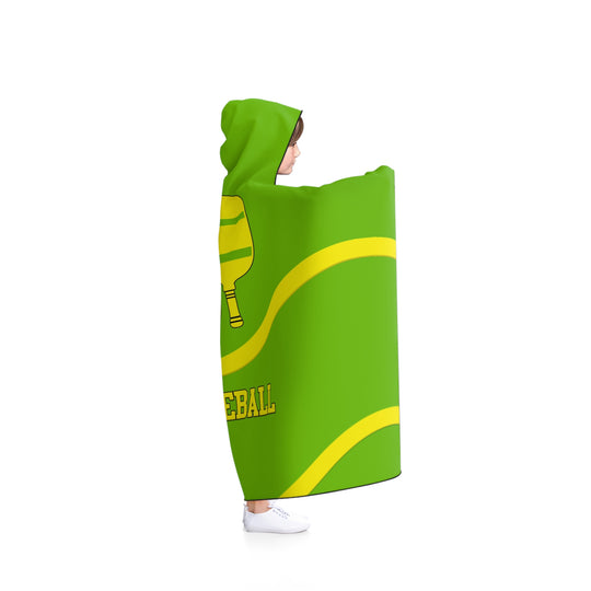 Pickleball Hooded Blanket