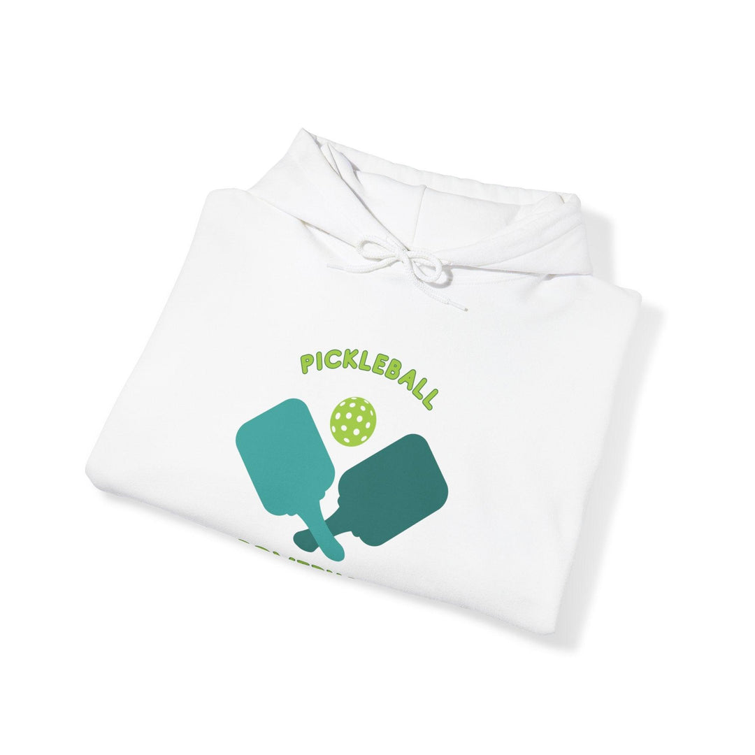 Casual Cool: Pickleball Design Hooded Sweatshirt