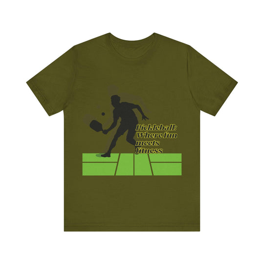 Sporty Spirit: Pickleball Short Sleeve Tee