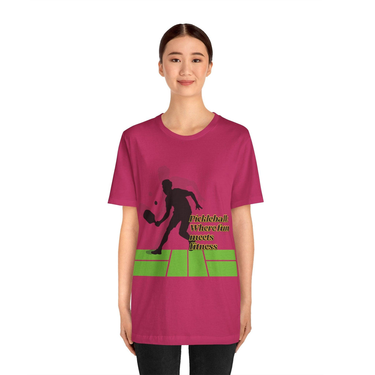 Sporty Spirit: Pickleball Short Sleeve Tee